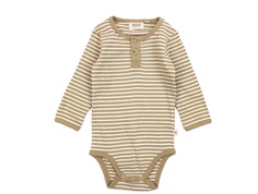 Wheat cappuccino stripe body